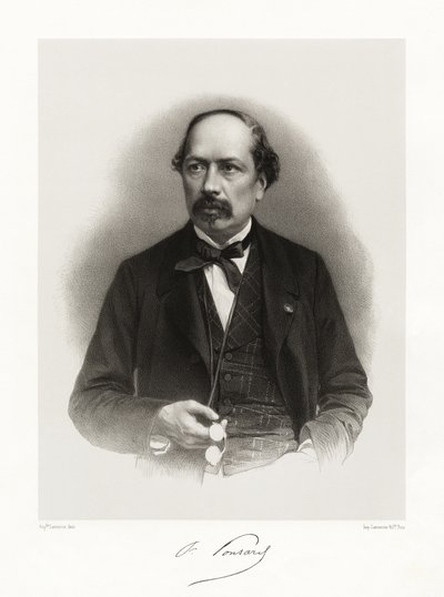 François Ponsard von Auguste Charles Lemoine